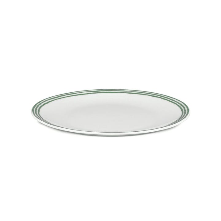 Assiette Acquerello Ø 20 cm - Blanc-vert - Alessi