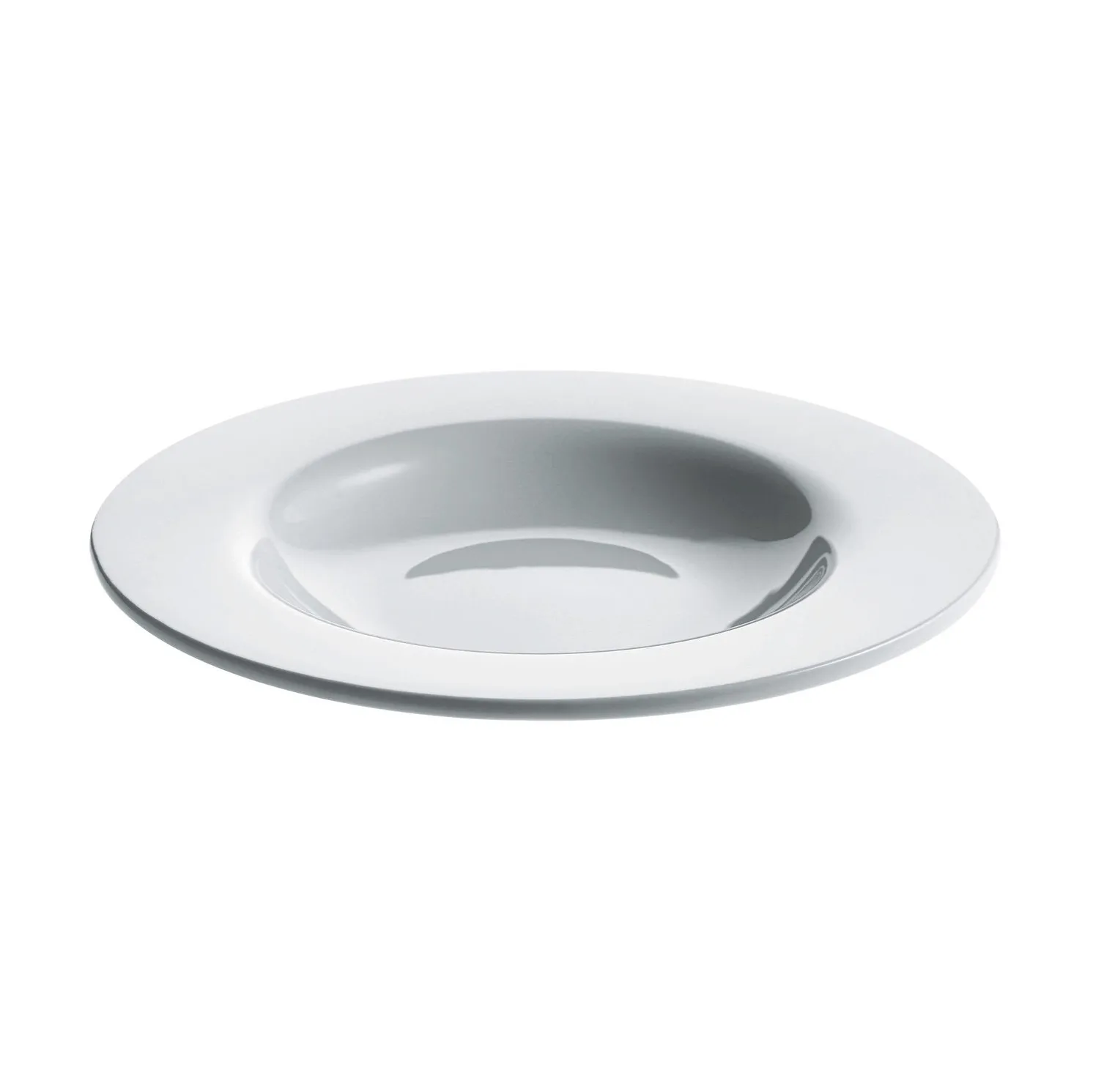 Assiettecuillères à soupe PlateBowlCup Ø 22cm, Blanc Alessi