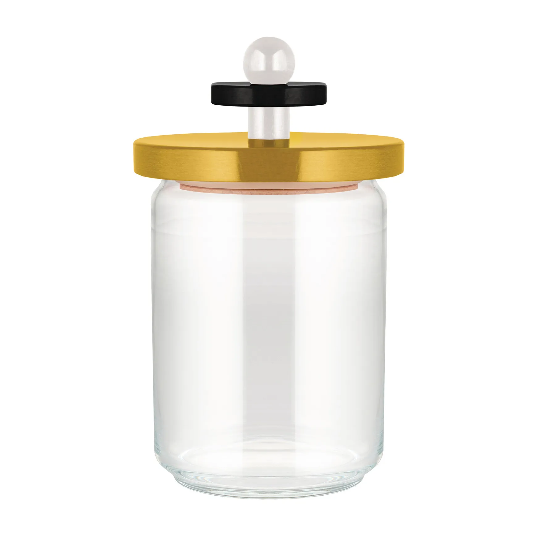 Bocal de rangement Twergi 1 L, Jaune Alessi