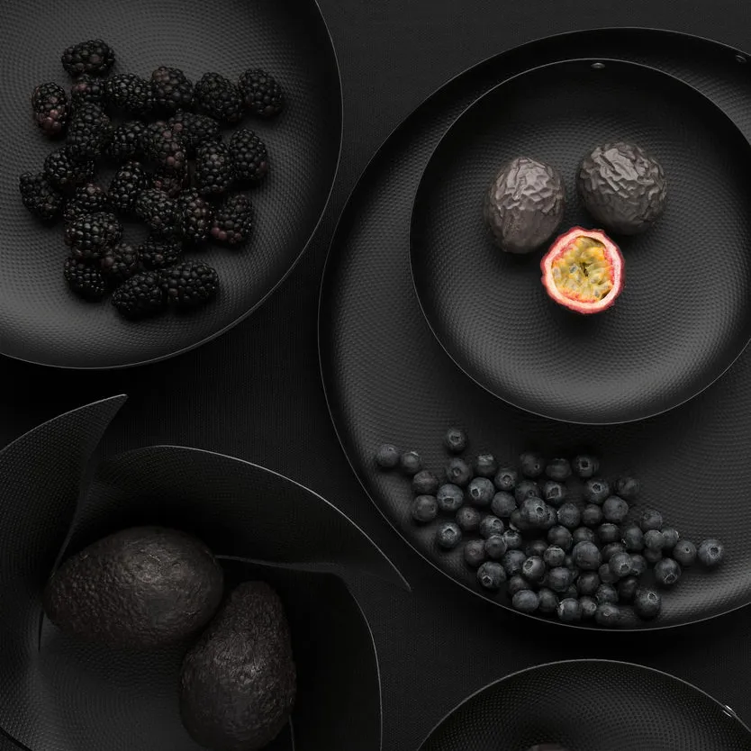 Bol de service Alessi noir, 21 cm Alessi