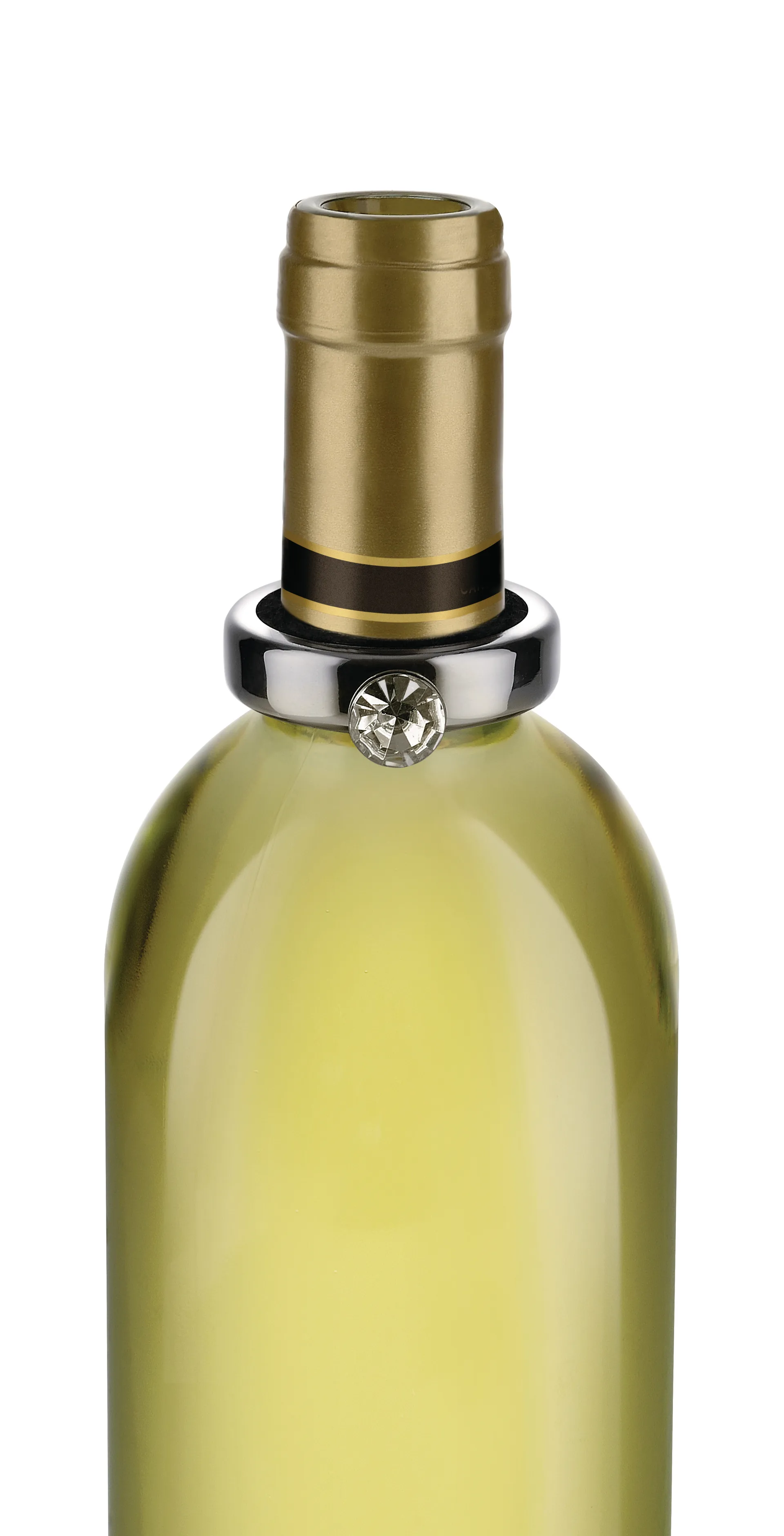 Bouchon anti-goutte pour bouteille Noè Ø4,4 cm, Acier inoxydable Alessi