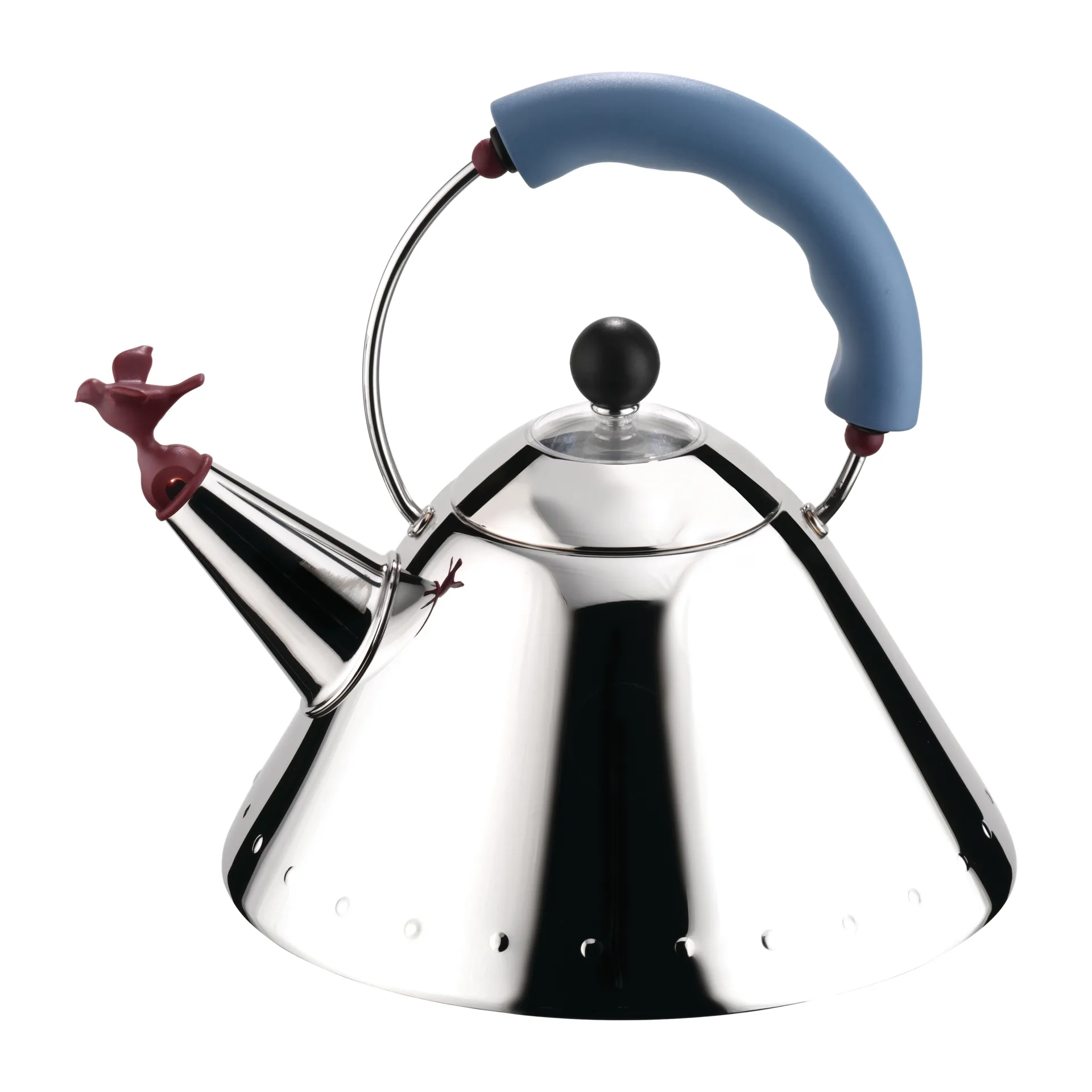 Boulloire Alessi 9093, Bleu clair-oiseau Alessi