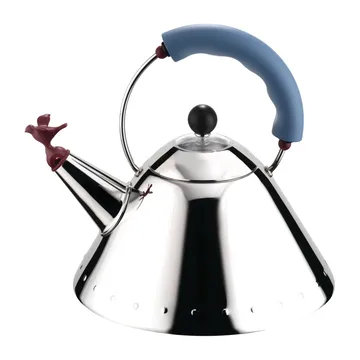 Boulloire Alessi 9093 - Bleu clair-oiseau - Alessi