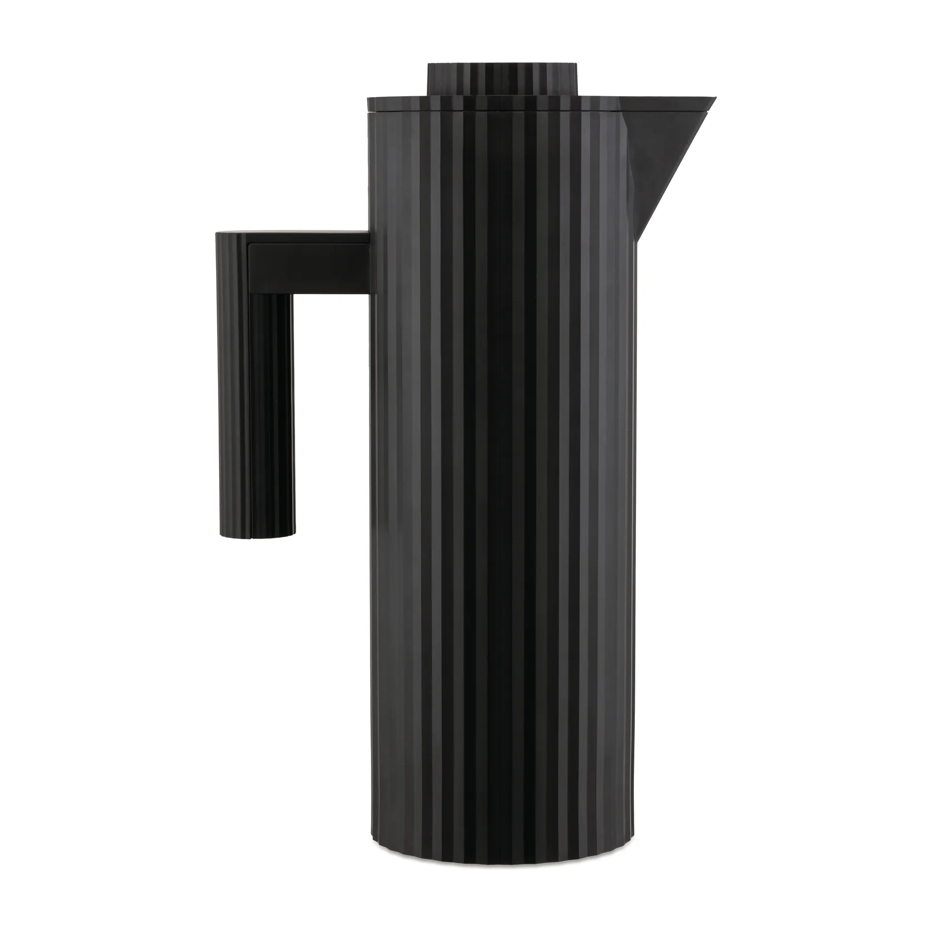Bouteille thermos Plissé 1 L, Noir Alessi