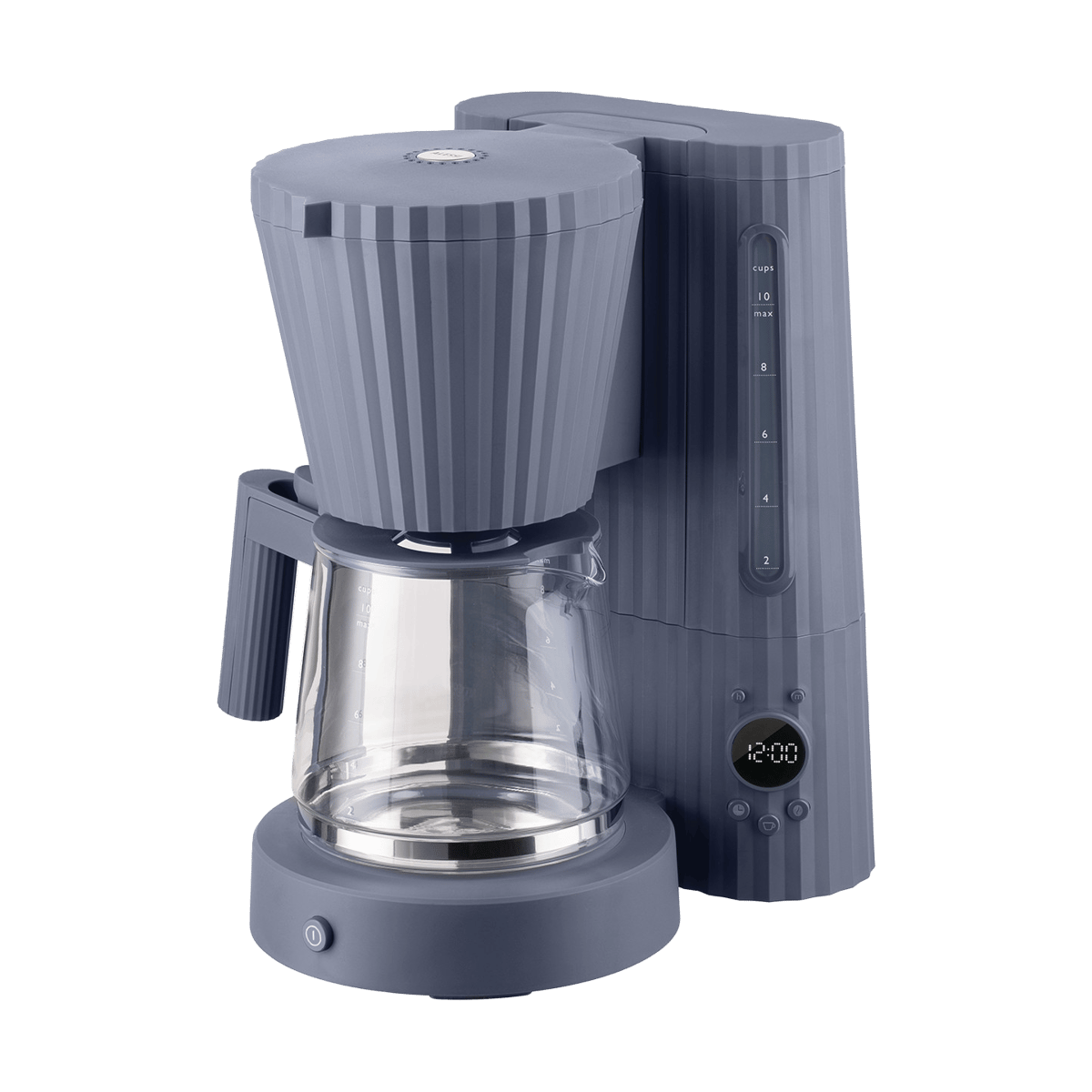 Alessi Cafetière Plissé Gris