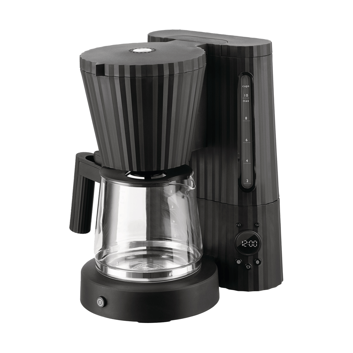 Alessi Cafetière Plissé Noir