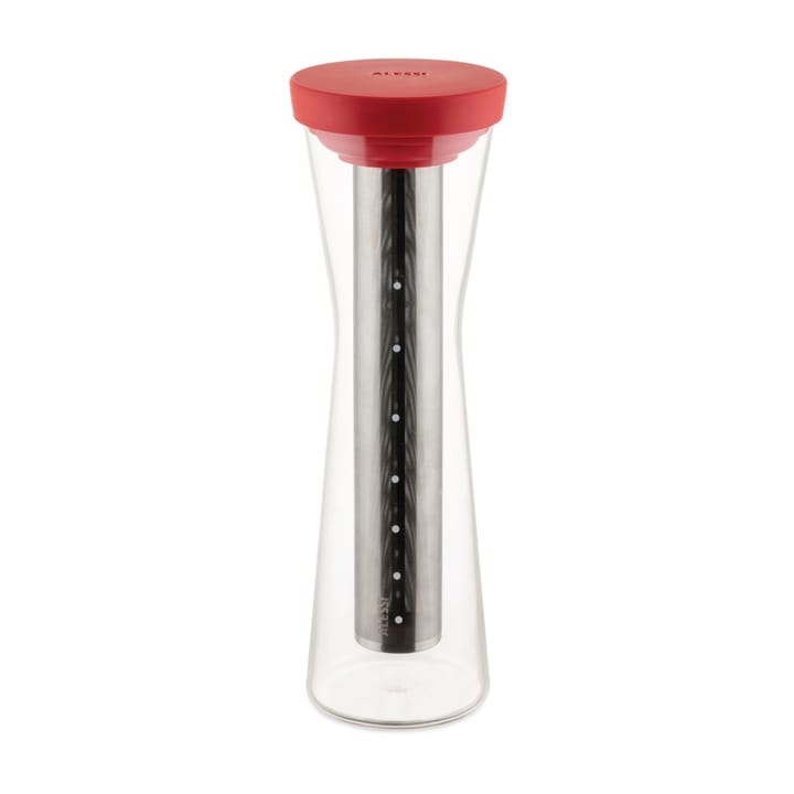 Carafe Mazagran pour le café à froid - Rouge - Alessi