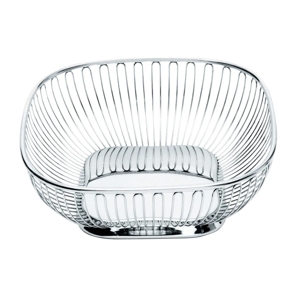Corbeille Alessi SG28 Ethno – Ronde Ajourée Inox Brillant 20 Cm – Neuve