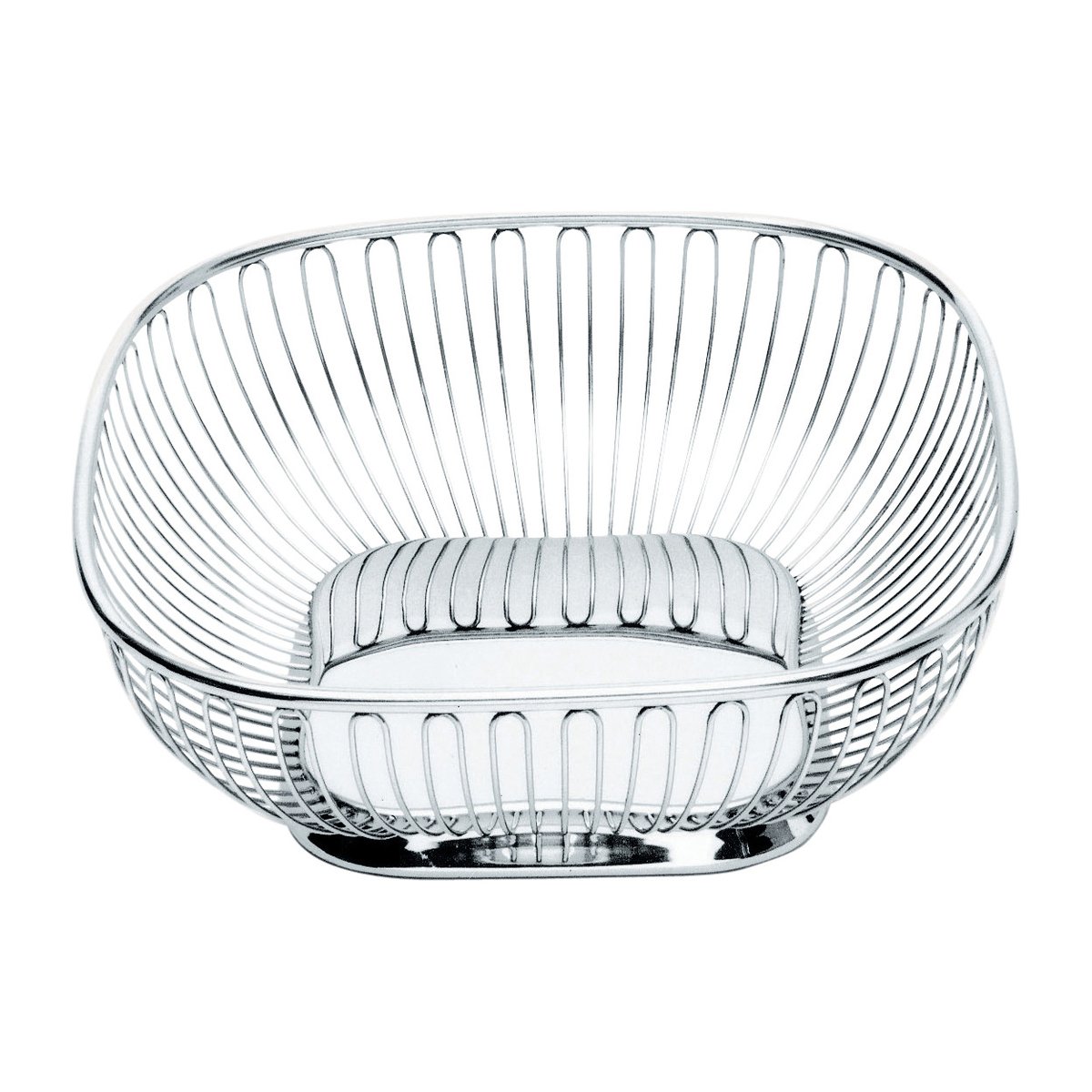 Alessi Corbeille métallique 23x23 cm Acier inoxydable