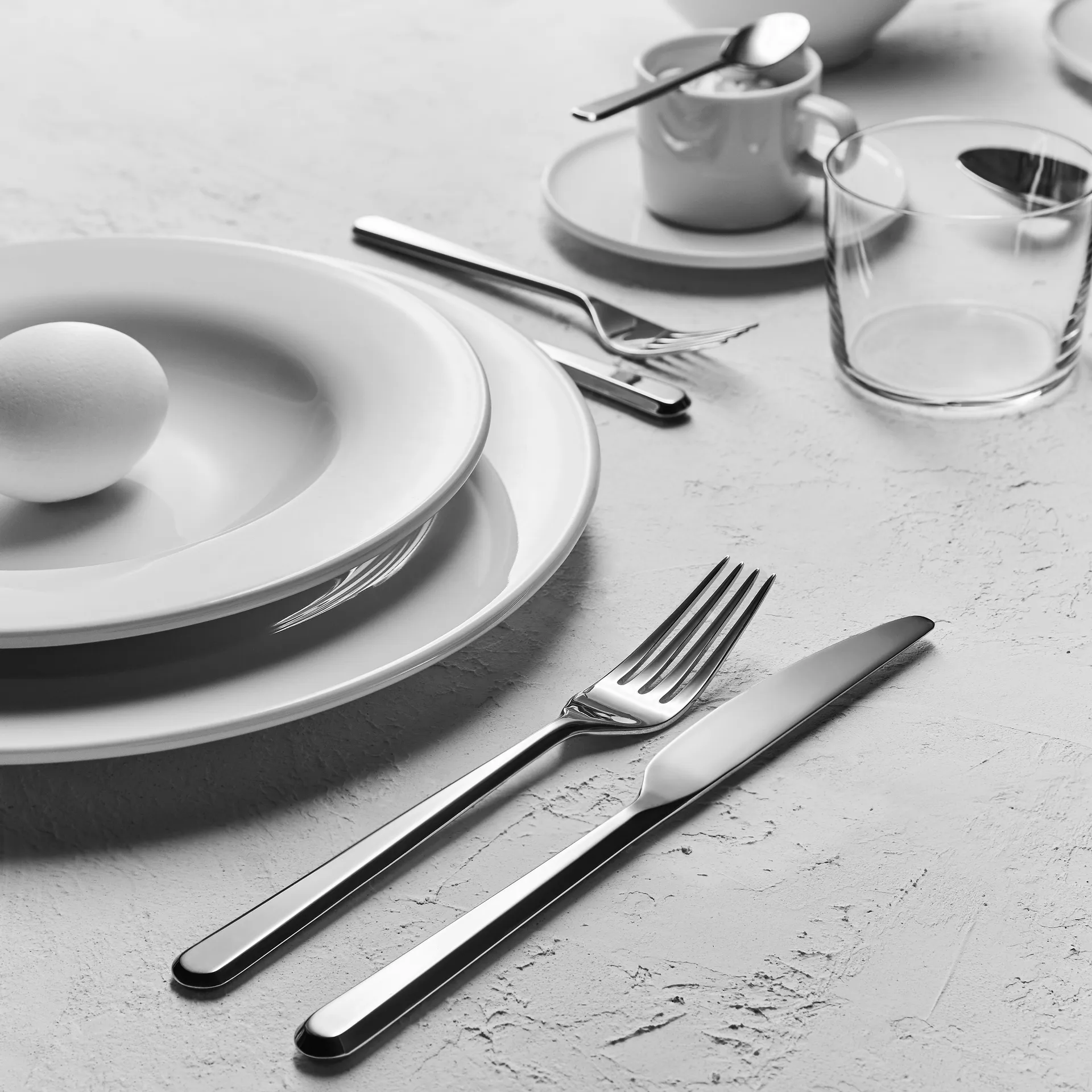 Couteau à dessert Amici, Acier inoxydable Alessi
