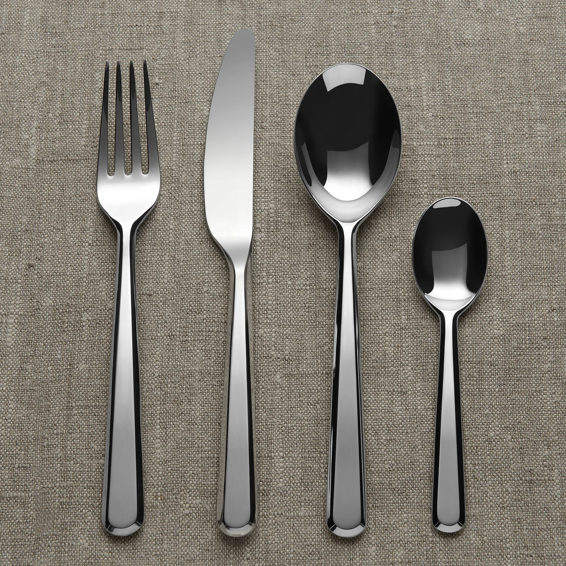 Couteau de table Amici, Acier inoxydable Alessi