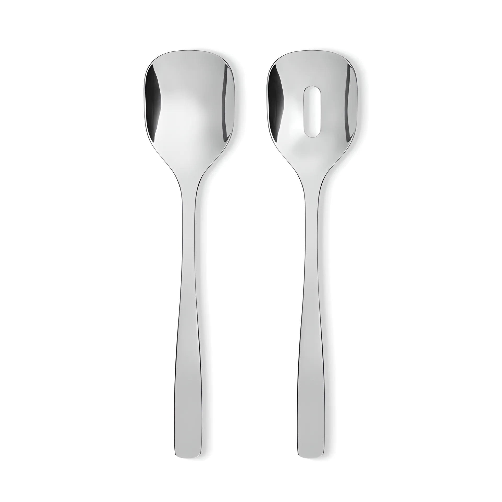 Couverts à salade KnifeForkSpoon, Acier inoxydable Alessi