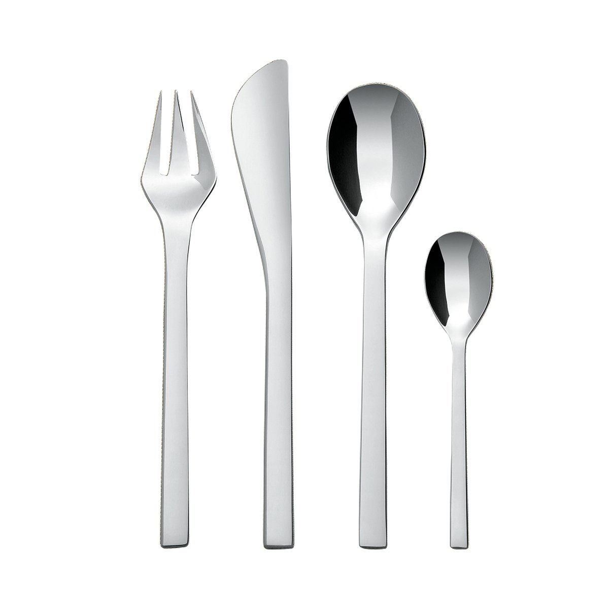Alessi Couverts Colombina 24 Pièces Acier inoxydable