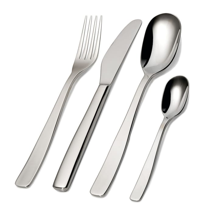 Couverts KnifeForkSpoon Lot de 24 - Acier inoxydable - Alessi