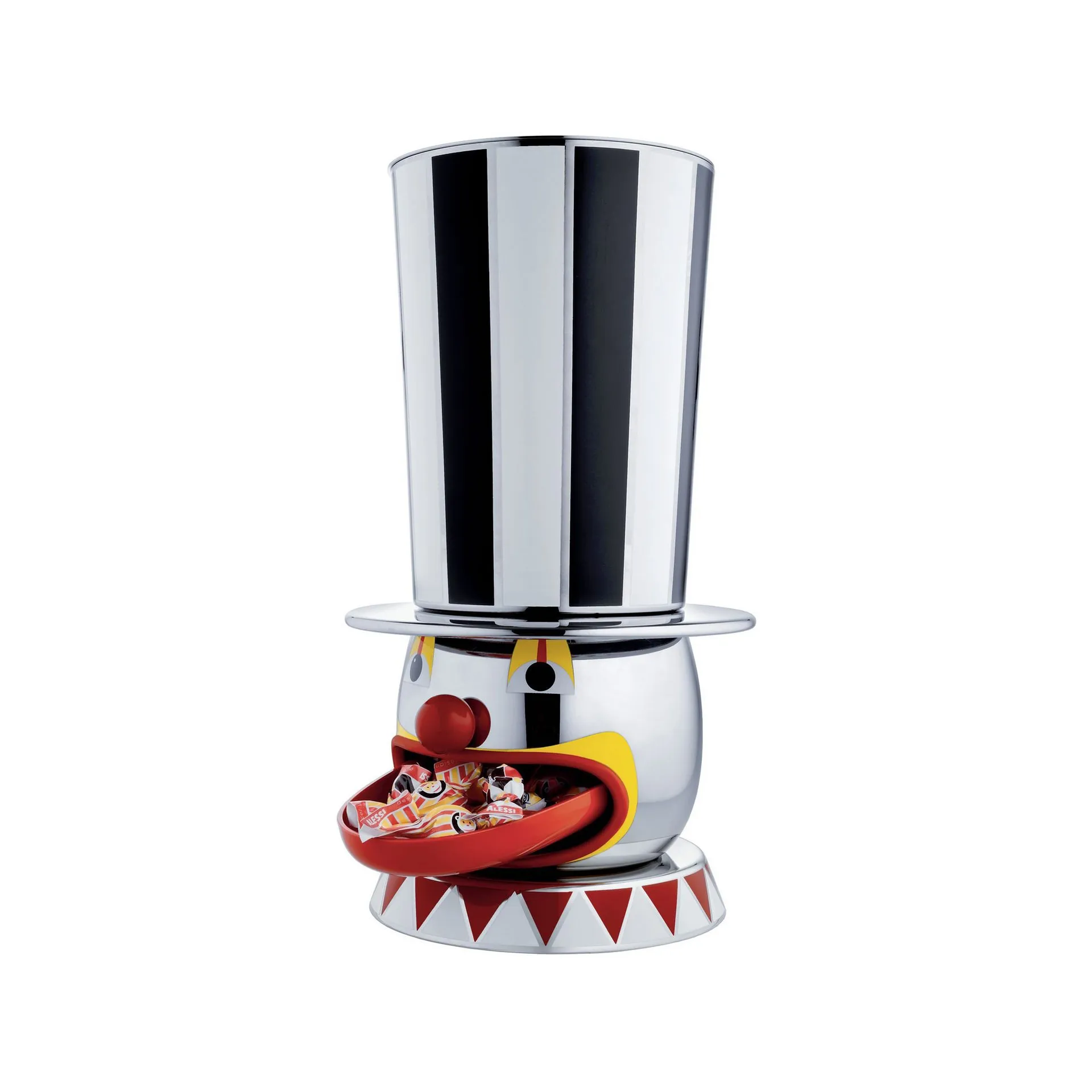 Distributeur de bonbons Circus, Homme aux friandises Alessi