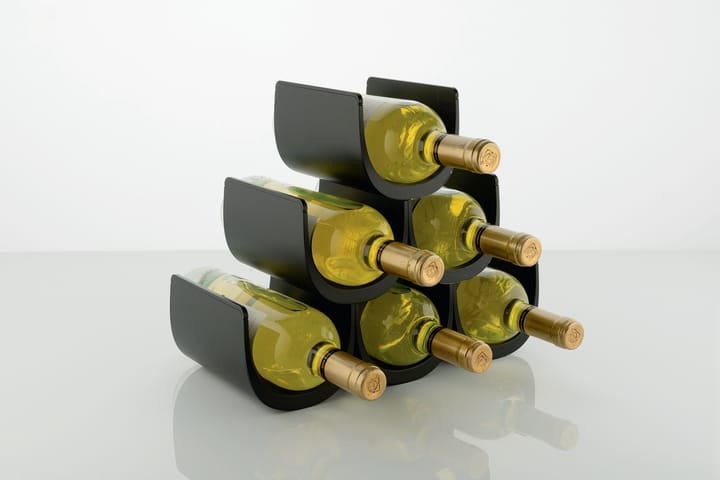 Étagère à vin Noè, Noir Alessi