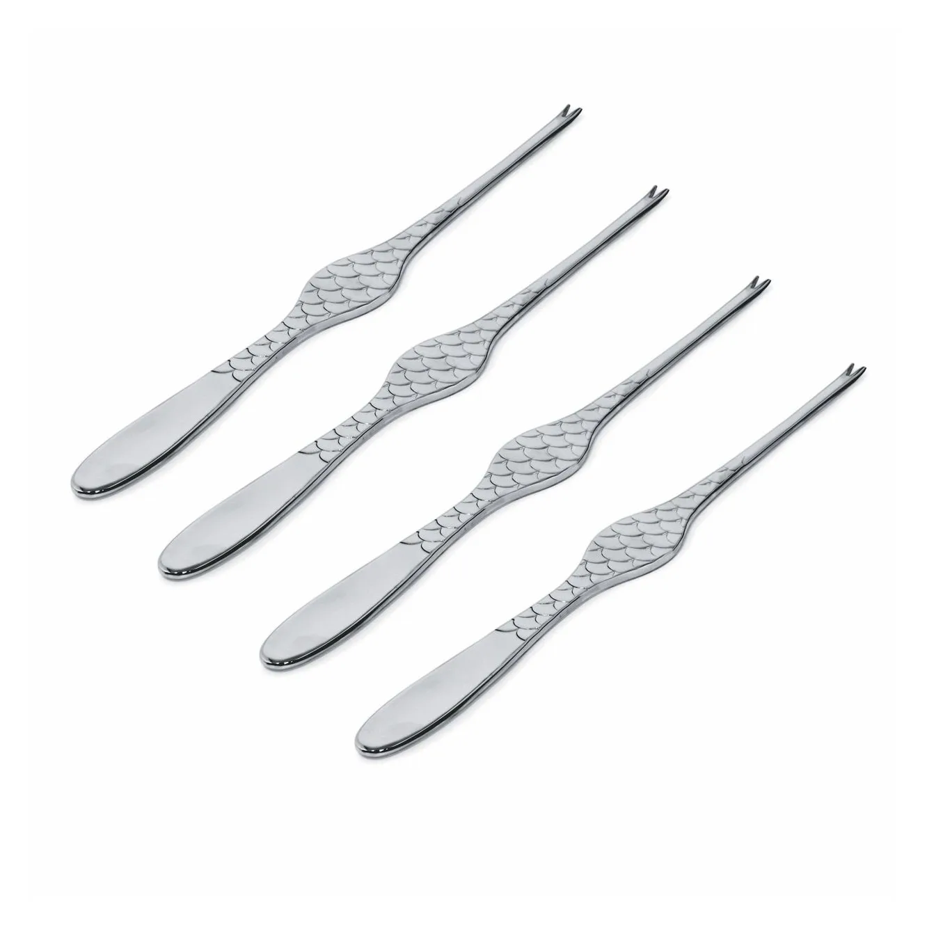Fourchette à Fruits Abert Imperial - Acier Inoxydable, Gris/blanc - Modèle 3152105