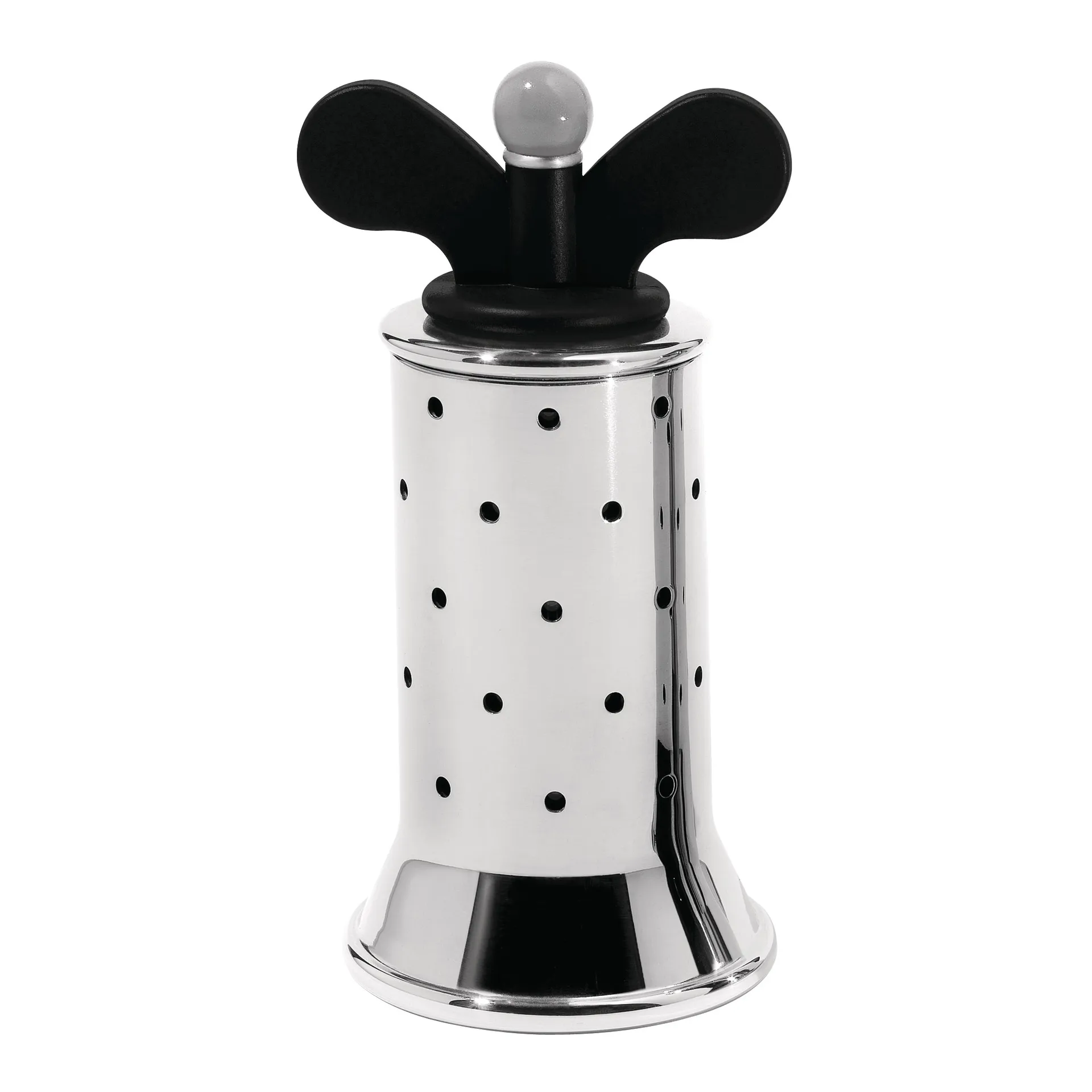Moulin à poivre Alessi, noir-acier inoxydable Alessi