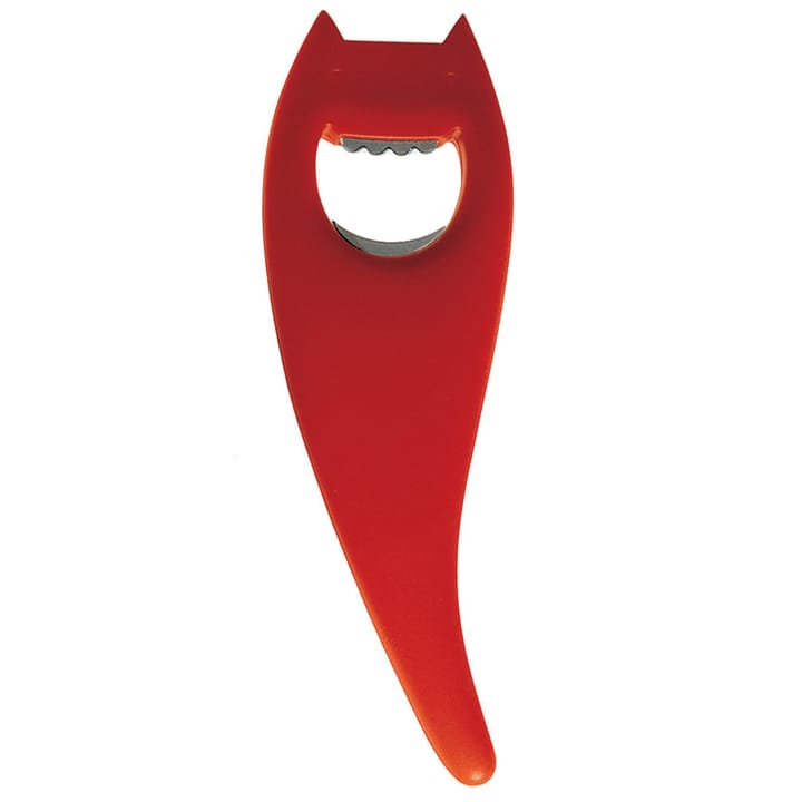 Ouvre-bouteille Diabolix - rouge - Alessi