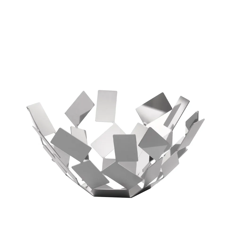 Panier La Stanza dello Scirocco, acier inoxydable, large Alessi