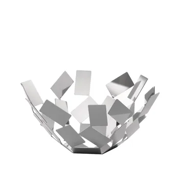 Panier La Stanza dello Scirocco - acier inoxydable, large - Alessi