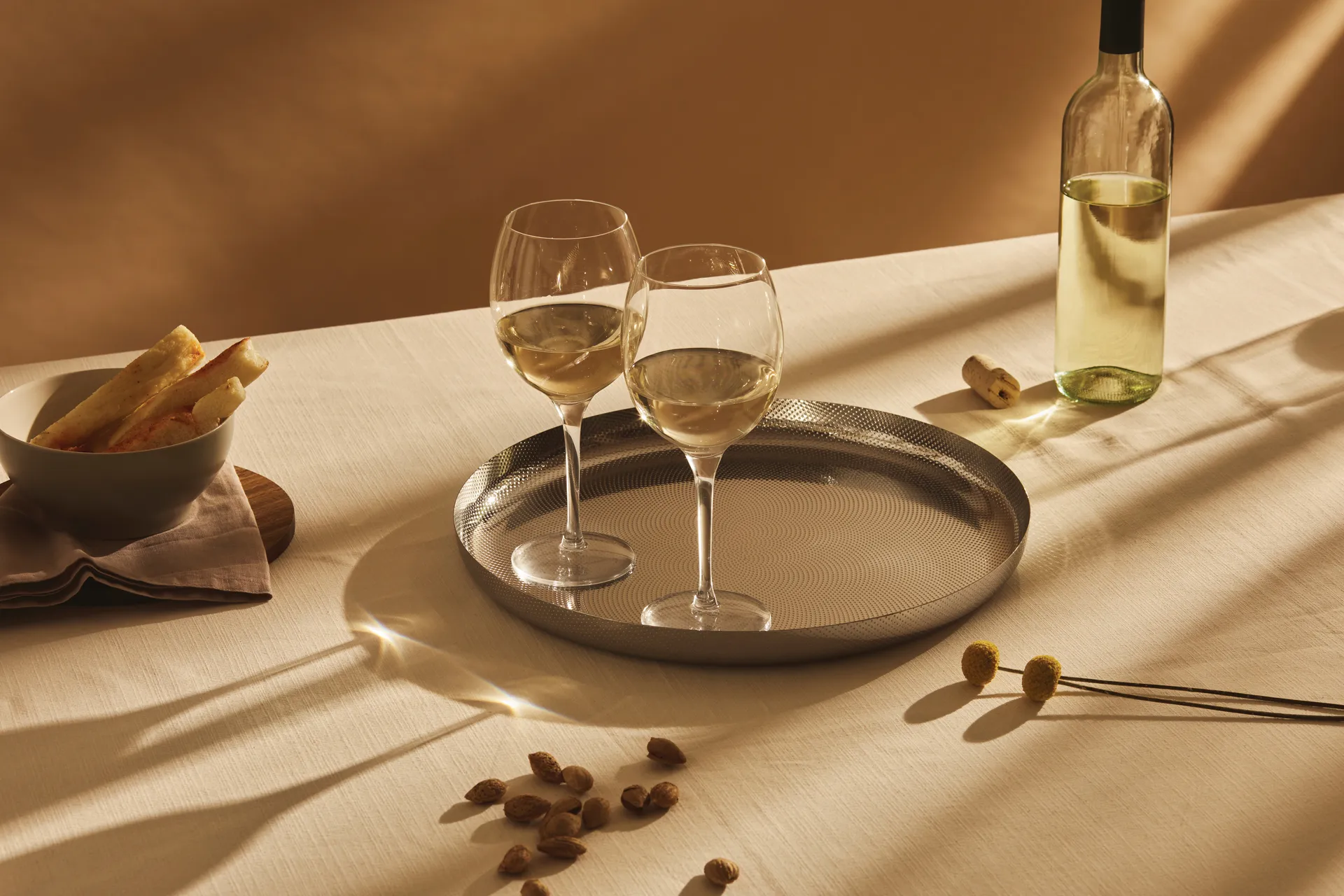 Plateau Extra ordinary texture, Ø35 cm Alessi