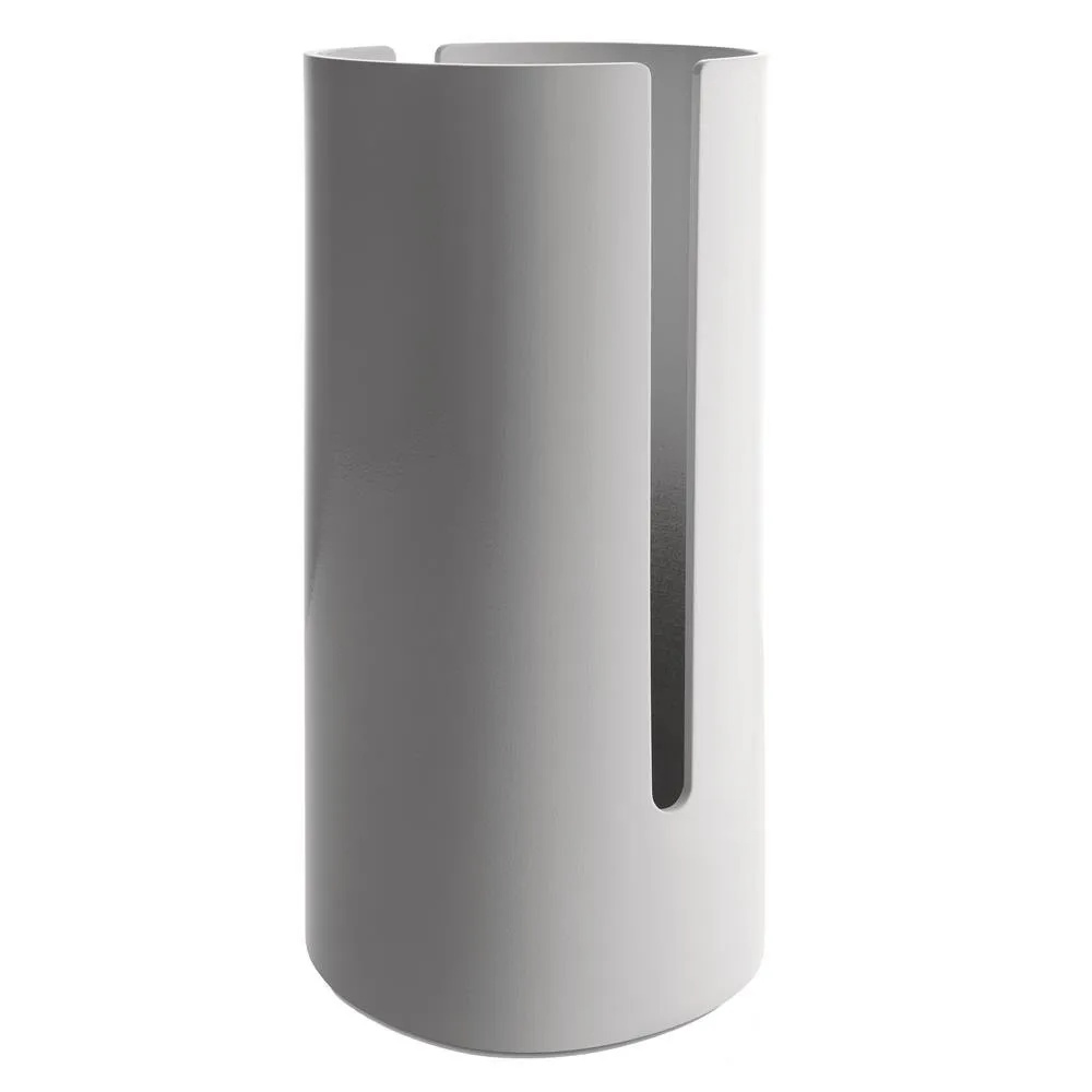 Porte rouleau papier toilettes Birillo, Blanc Alessi