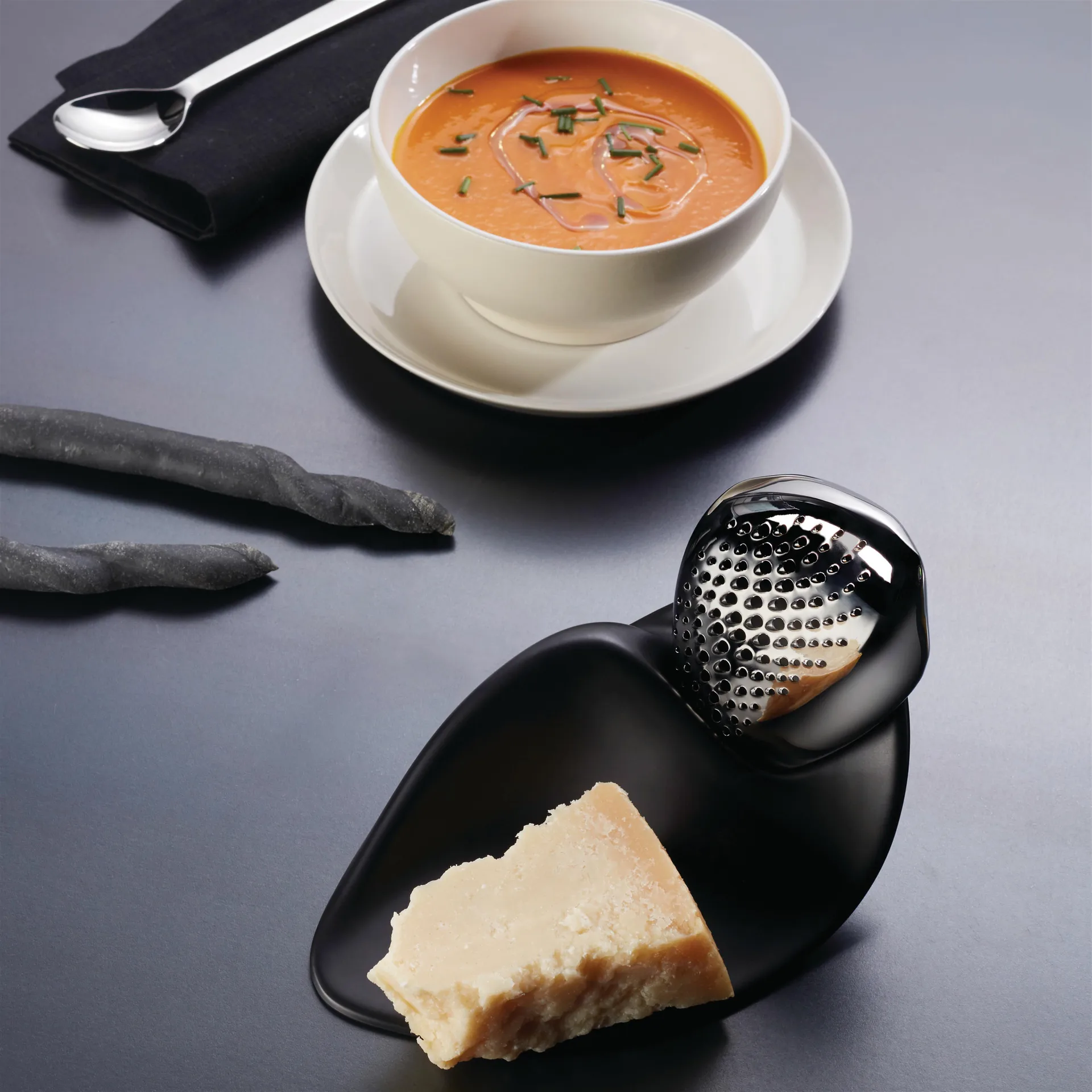 Râpe à fromage Forma, Acier inoxydable Alessi