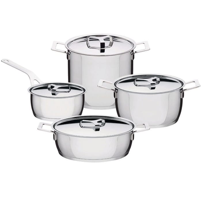 Set de casseroles Pots&Pans - 4 Pièces - Alessi