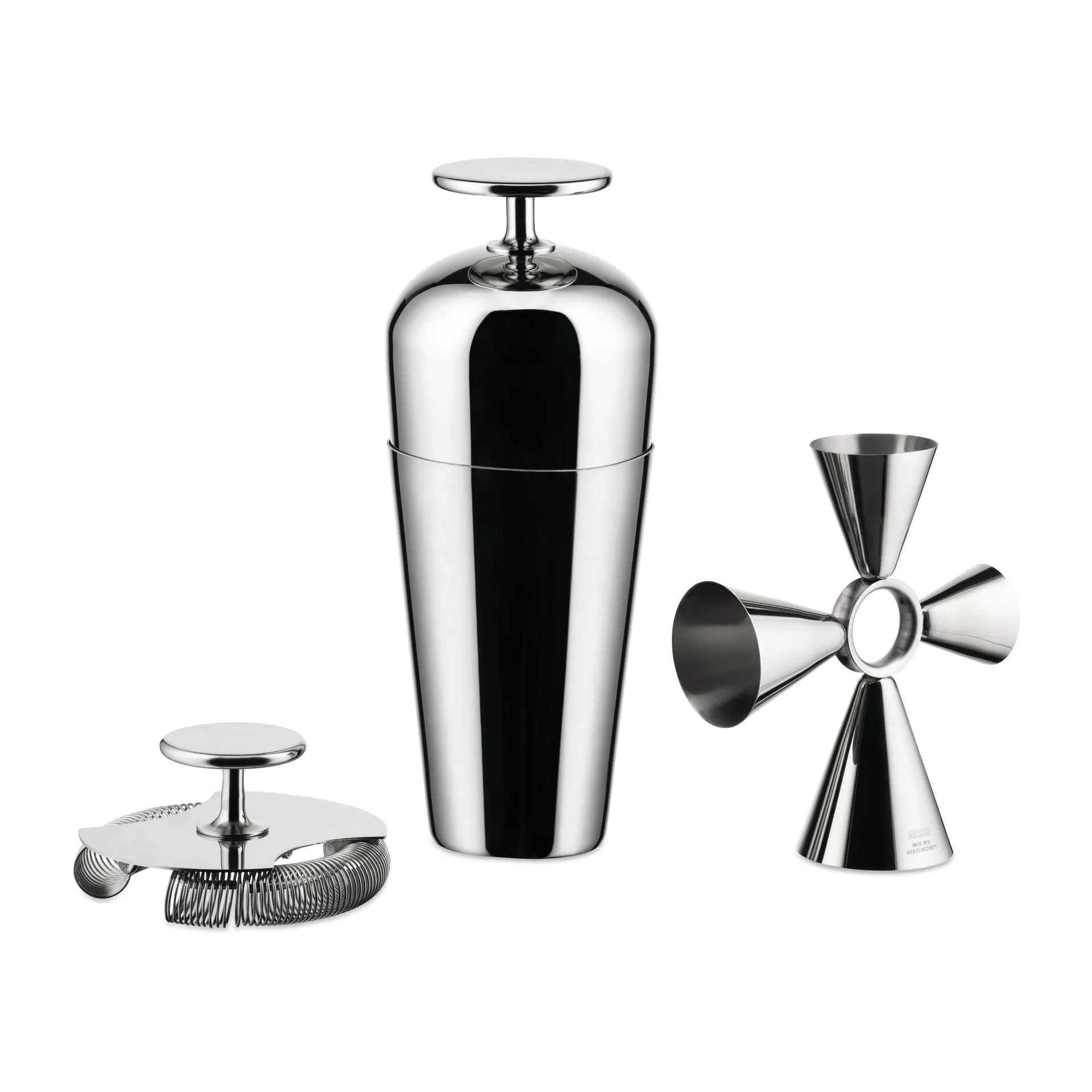 Set de mixologie, 3 pièces Alessi