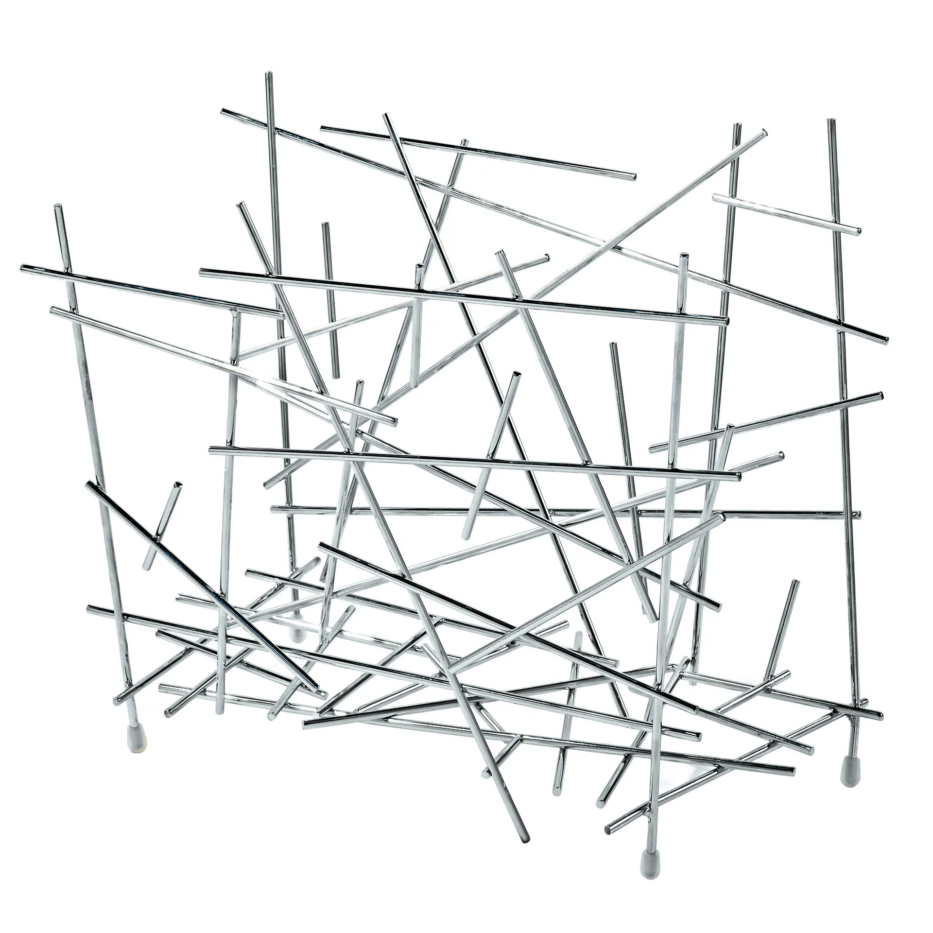 Support pour magazines Blow up, Acier inoxydable Alessi