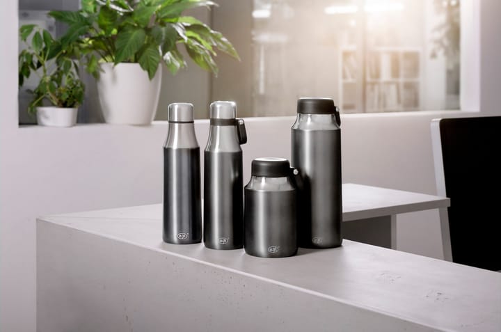 Bouteille d'eau à double paroi City 0,5 l - Satin gris - Alfi