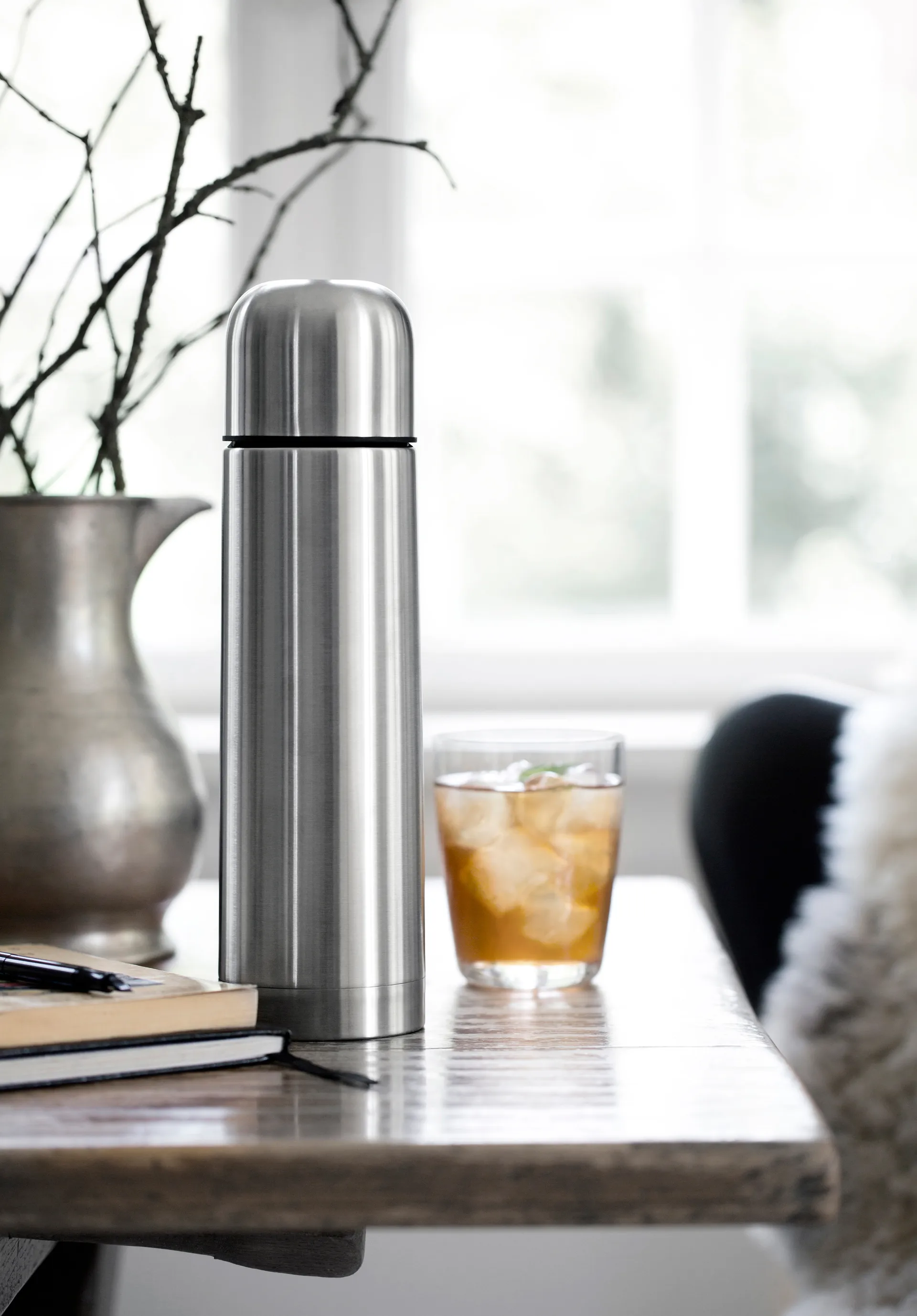 Bouteille isotherme IsoTherm Eco 1 l, Acier mat Alfi