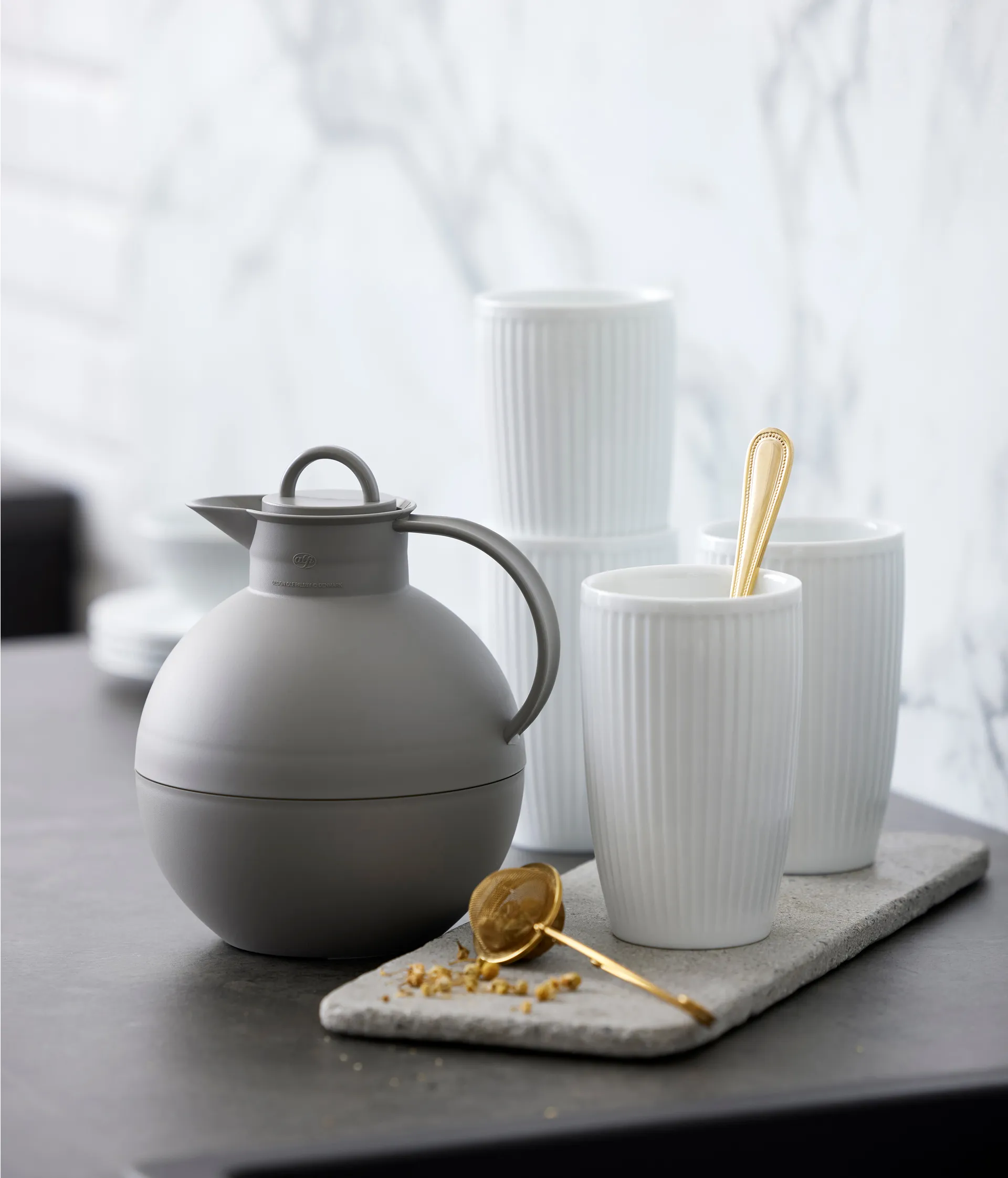 Bouteille isotherme Kulan 0,94 l, Gris graphite givré Alfi