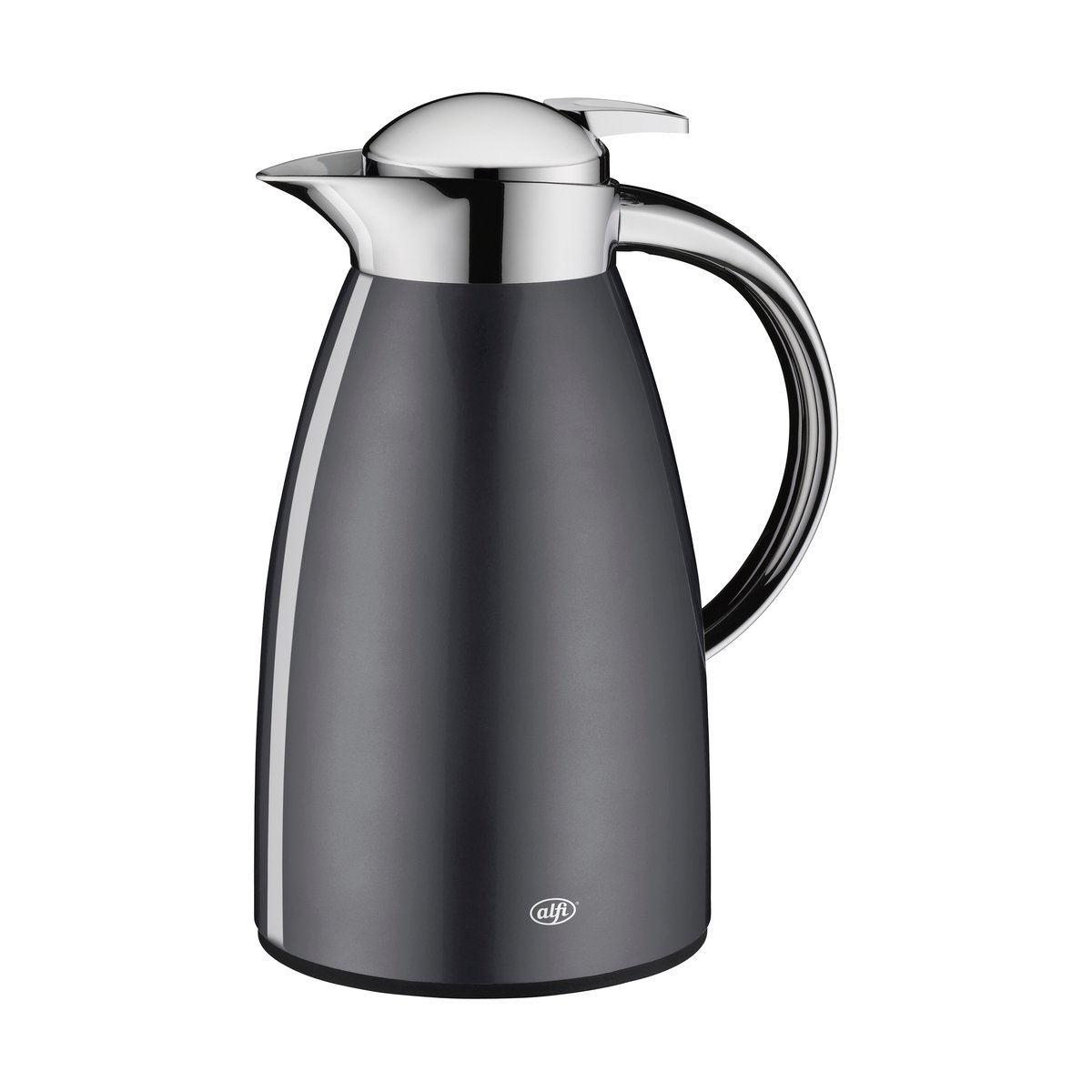 Alfi Bouteille isotherme Signo 1 l Laqué ardoise | Design Scandinave | Thermos | Gris