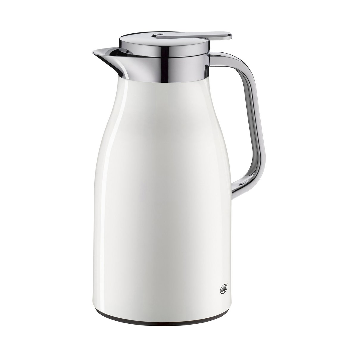 Alfi Bouteille isotherme Skyline 1 l Laqué blanc | Design Scandinave | Thermos | Blanc