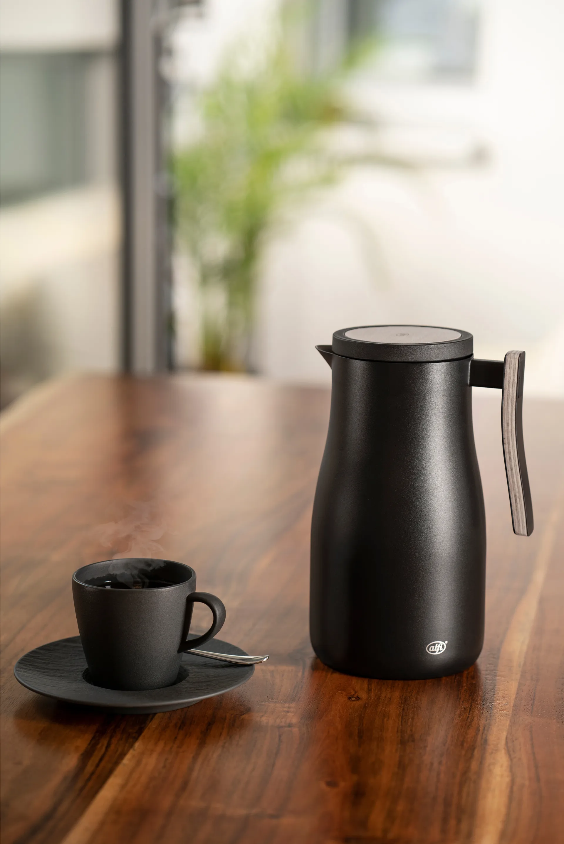Bouteille isotherme Studio Allure 1 l, Noir mat Alfi