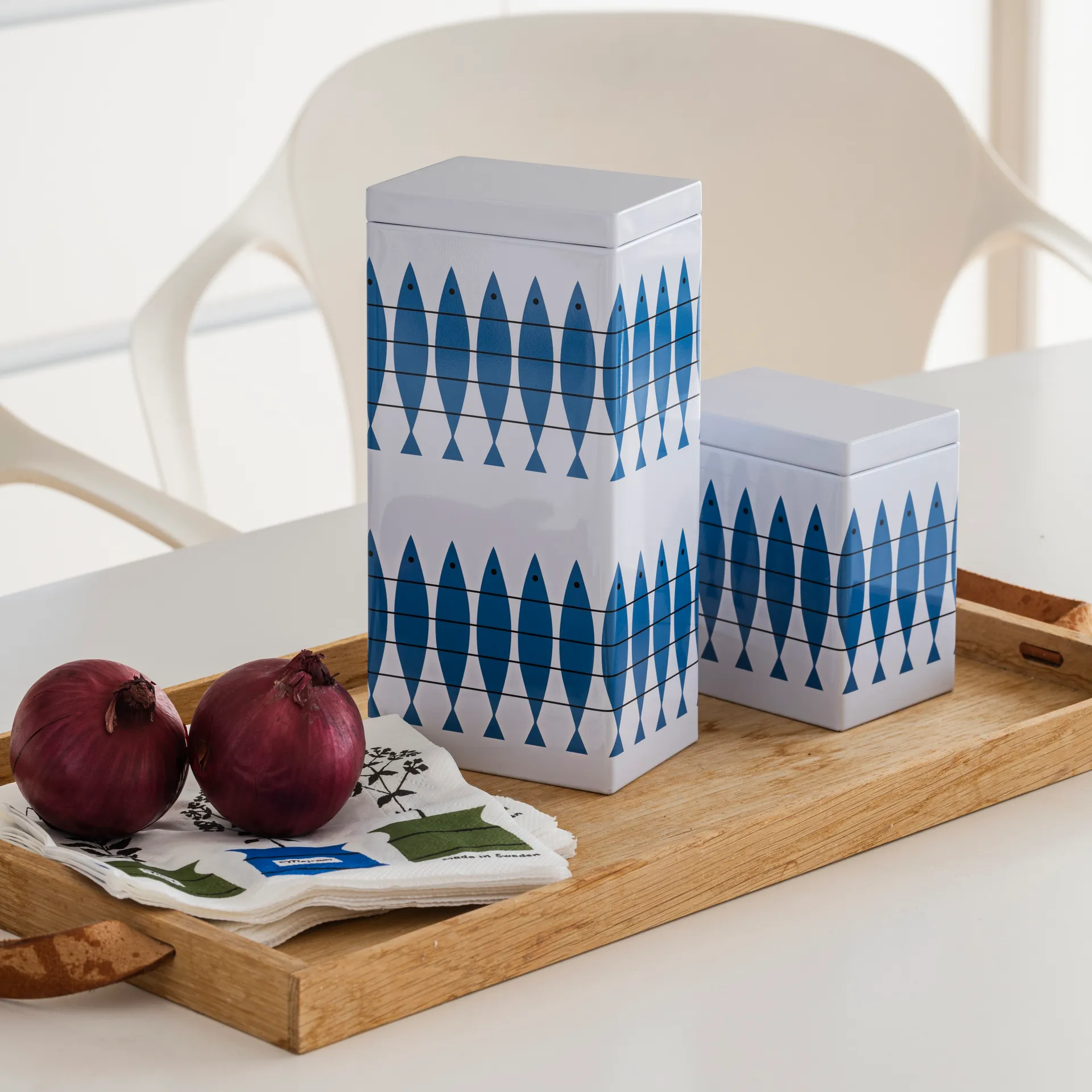 Boîte à café Sill, Bleu Almedahls