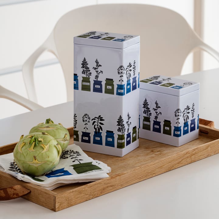 Boîte à thé Persons kryddskåp - Bleu-vert - Almedahls