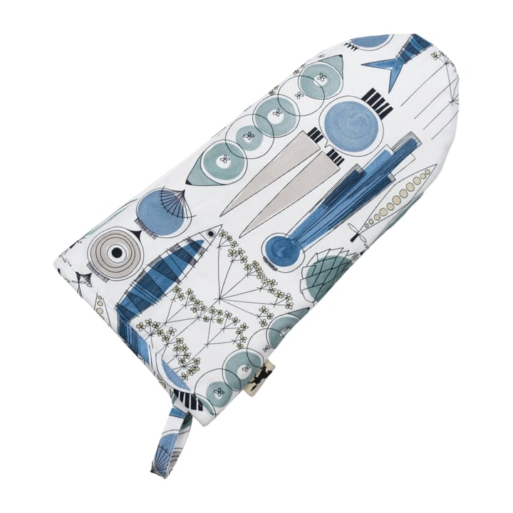 Gant de cuisine Picknick petit motif - Bleu-beige - Almedahls