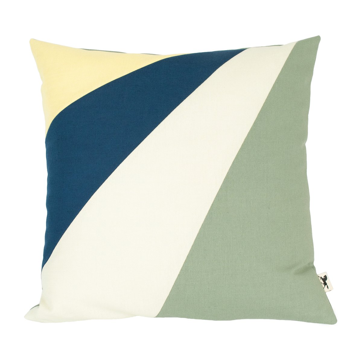 Almedahls Housse de coussin Alma 50x50 cm Vert-jaune