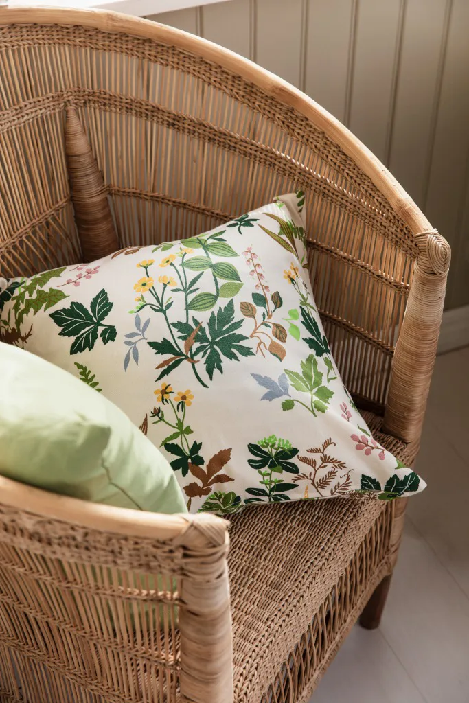 Housse de coussin Ängsö 47x47 cm, Multi-beige Almedahls