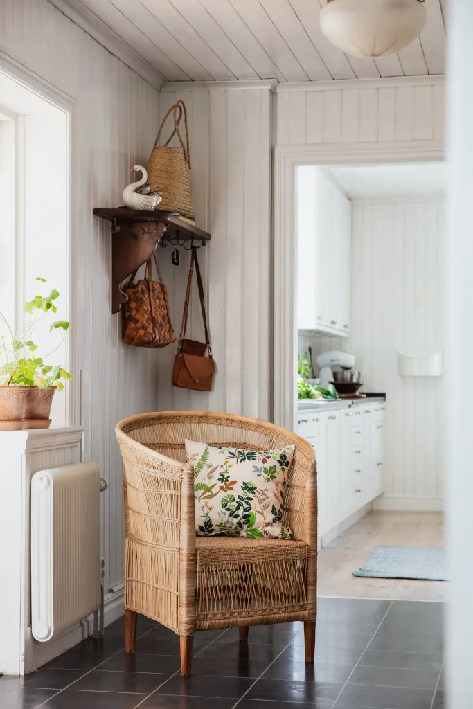 Housse de coussin Ängsö 47x47 cm, Multi-beige Almedahls