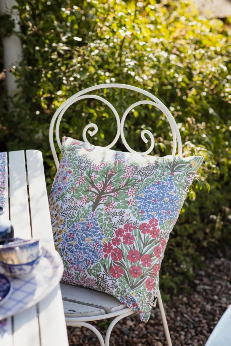 Housse de coussin Botanic Garden 50x50 cm, Multi-Bleu Almedahls