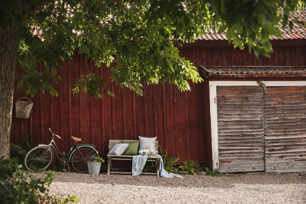 Housse de coussin Botanic Garden 50x50 cm, Multi-Bleu Almedahls