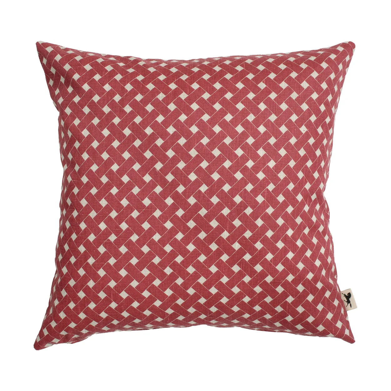 Almedahls Housse de coussin Korg 47x47 cm Rouge | Design Scandinave | Housses de coussin | Rouge