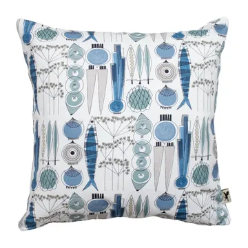 Housse de coussin Picknick 47x47 cm - Bleu-beige - Almedahls