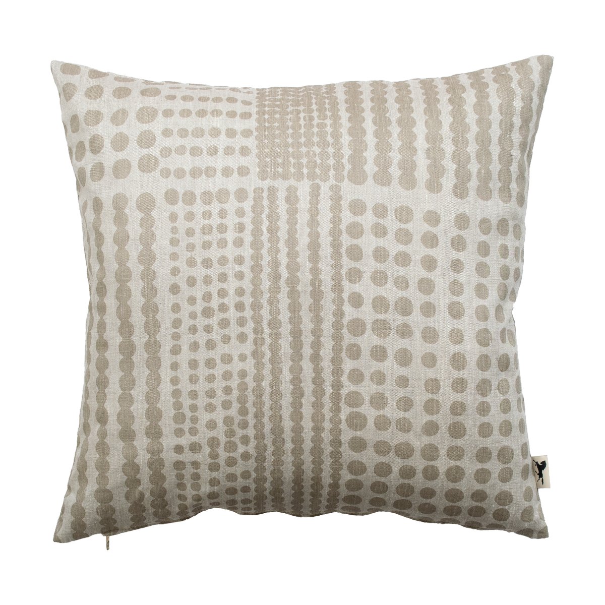 Almedahls Housse de coussin Pricktyg 47x47 cm Naturel-taupe