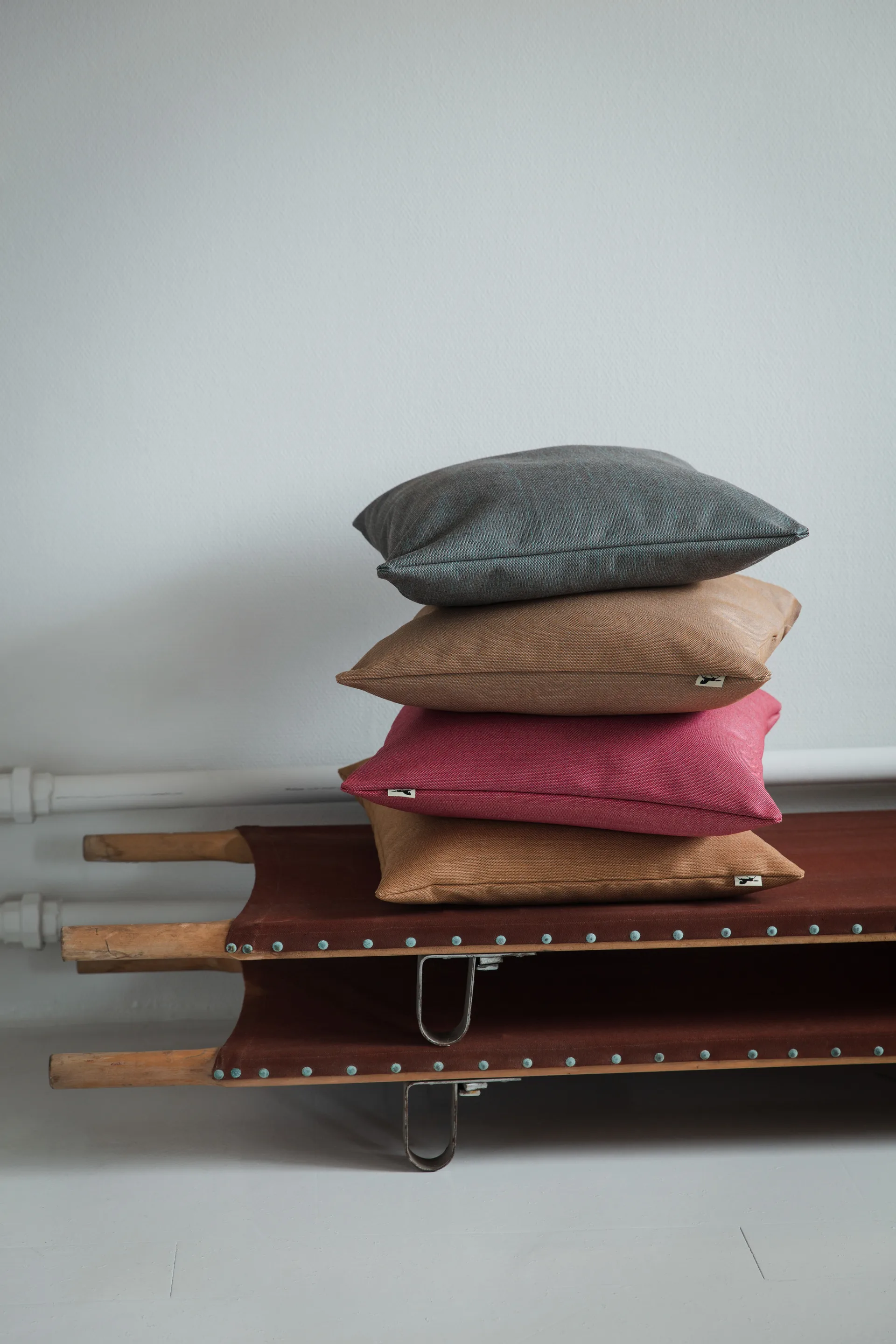 Housse de coussin Twist 50x50 cm, Jaune-ocre Almedahls