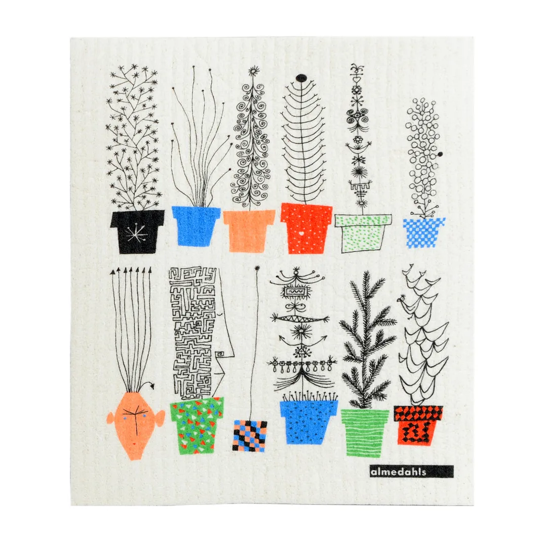 Lavette étagère à fleurs italienne 18x20 cm, Multi Almedahls